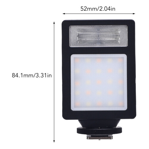 Camera Flash LED Fill Light 2500K-6500K for Digital Cameras 1