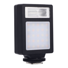 Verstellbares LED Kamera-Blitzlicht 2500K-6500K, 4,5W, Blitzschuh