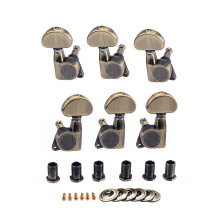 6Pcs Metal Guitar Tuning Key Tuners Replacement Guitar String