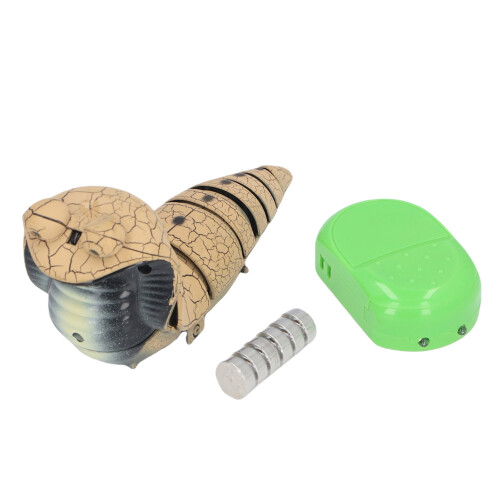 Realistic RC Snake Toy, 150mAh, Remote Control, Khaki 1