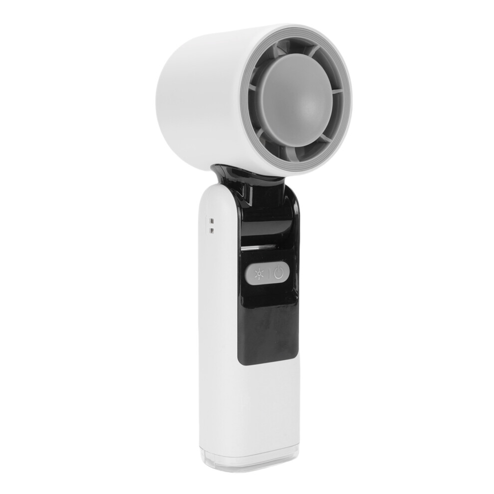 Portable Handheld Turbo Fan 100 Speeds, 4000Mah Rechargeable, Foldable Led Display, White 3191380638185