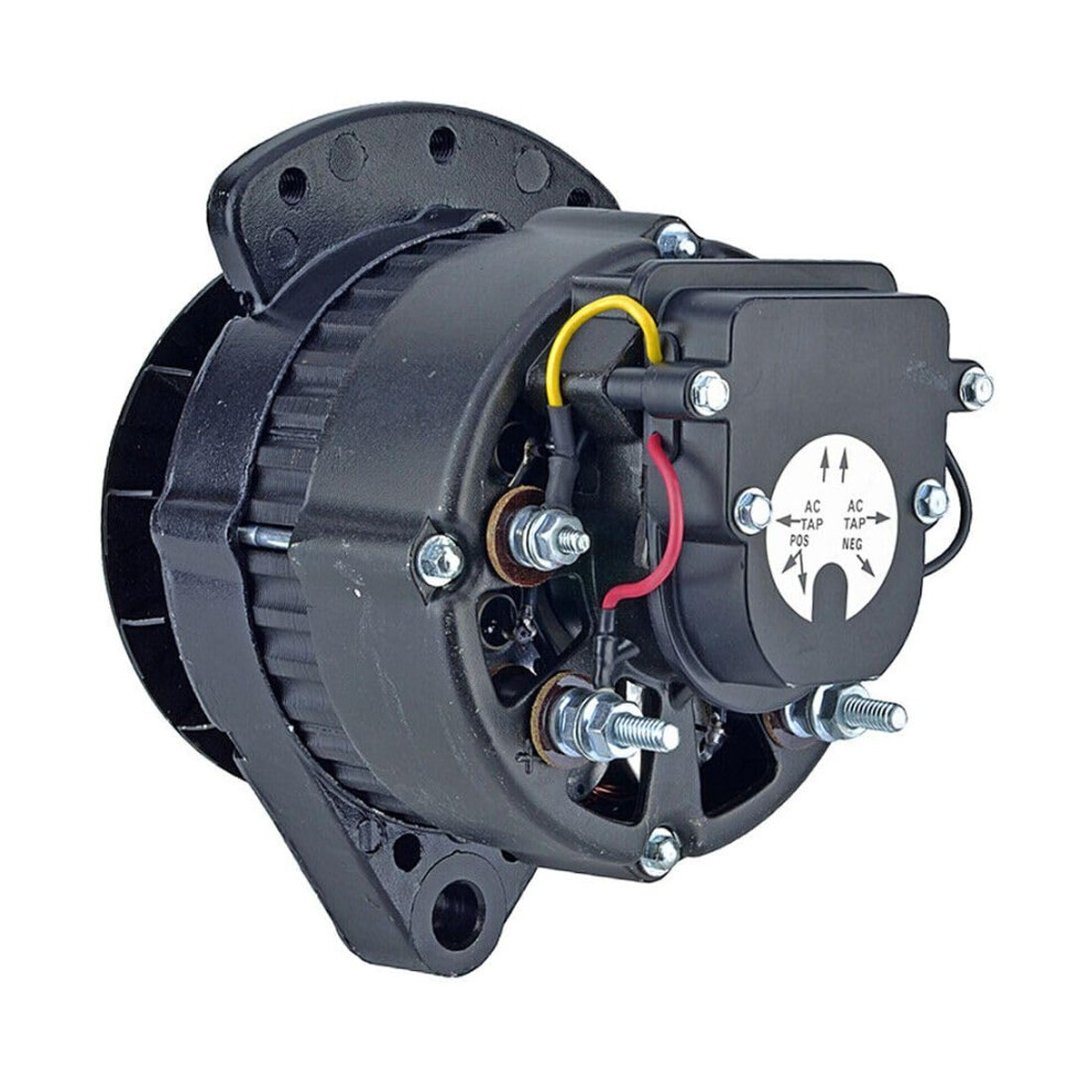 12V 105A Alternator With Internal Regulator And External Fan For Industrial Replacement Fit 9365369593572