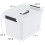 Clear Storage Bins 6 Pack 12 Quart Stackable Plastic Containers with Handle for Home Organization 3
