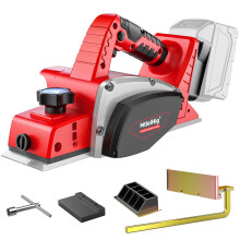 Cordless Electric Hand Planer 31/4 Inch Brushless Wood Planer 15000 RPM for Milwaukee Battery Ref: 1432