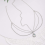Λαμπερή αλυσίδα για το κεφάλι για γυναίκες, τέλειο δώρο με διακοσμητικά από 2