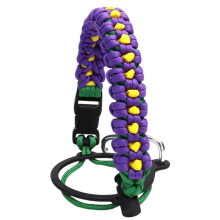 Paracord Handle for Water Bottles, Water Bottle Handle Strap with Lanyard Water Accessories and Carabiner Water Bottle Holder, Non Slip Grip Secure Gr