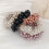 Accessori per capelli con perle: cerchietto alla moda, perle artificiali, elastici per un comfort ottimale. 4