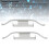 2 Stück Hinterradbremsbelag-Halterklips für BMW E81 E82 E90 E91 E92 Z4 3er Serie 4