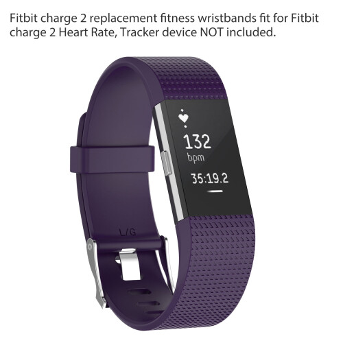 Αθλητικά λουράκια Fitbit Charge2, ανθεκτικά στον ιδρώτα, πολλαπλής συσκευασίας για 1