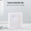 Programmable Touchscreen Thermostat for Central AC, BAC-006AW, 9x9cm 6