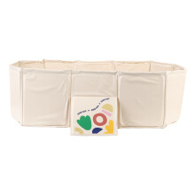 Large Portable Foldable Kids Bathtub, 75x70x25cm, Beige