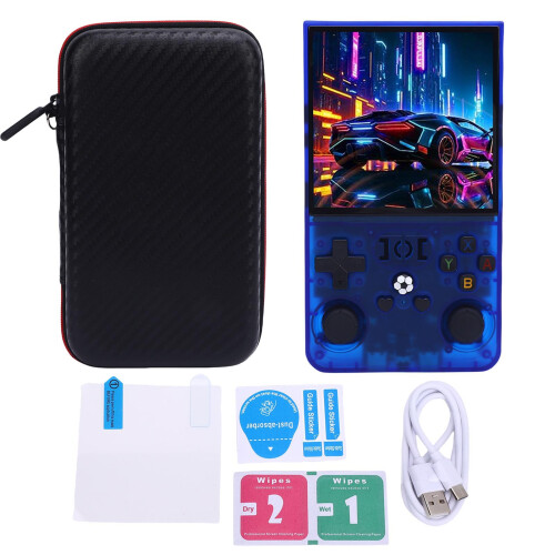 Open Source Retro Handheld Game Console 4" 4000mAh Blue 1