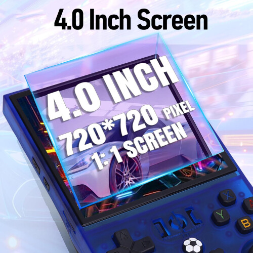 Open Source Retro Handheld Game Console 4" 4000mAh Blue 2
