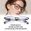 AI Translator Smart Glasses, Bluetooth 5.4, 80mAh, 100+ Languages 10