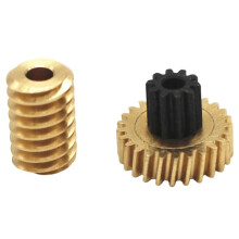 5840-31ZY Worm Gear Motor Gears All Steel Pinion Small Modulus Gear Self-Locking,Gear Motor Matching Gears Copper