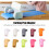 10PCS Pen Adapter Set for Cutting Machines - ABS Plastic Replacement for Explore and Maker Series 3