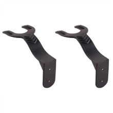 2pcs Helmet Rack Wall Mounted Wall-Mounted Helmet Rack ForMotorcycle No-Drill Safety Hook Storage Space-Saving Hanger