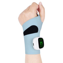 USB Rechargeable Cordless Wrist Massager for Carpal Tunnel and Tenosynovitis Relief, Chatter Therapy for Fatigue