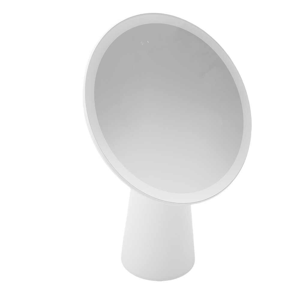 7.6 Inch LED Makeup Mirror with 30 LEDs, 3 Dimming Levels, Rechargeable