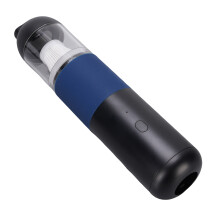 Handstaubsauger kabellos 4000Pa Saugleistung 3000mAh Akku Schwarz Blau