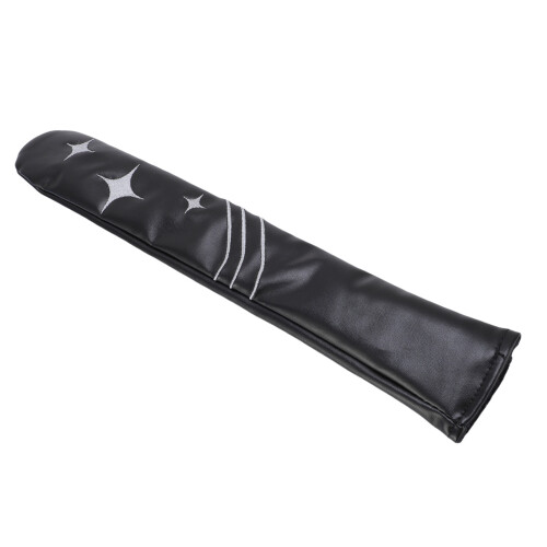 PU & Velvet Alignment Stick Cover for Training, Scratchproof Black
