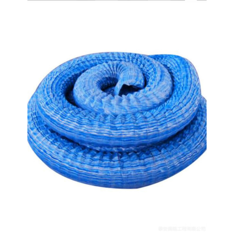 2In Flexible French Drain Pipe With Nonwoven Filter, Corrugated Perforated Hose For Yard 9M Blue 9094768197820