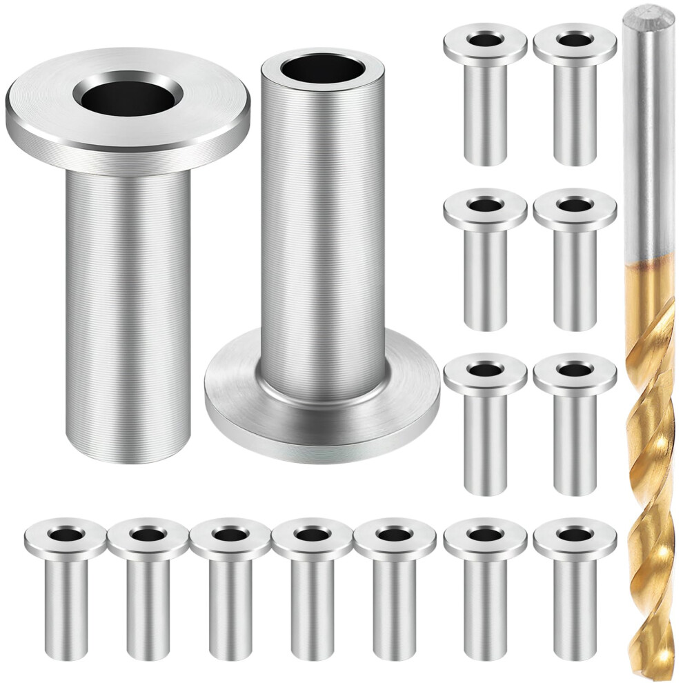 316 Stainless Steel Cable Railing Protector Sleeves Grommets For Wood Posts Deck Wire Rope Protection 9187378084939