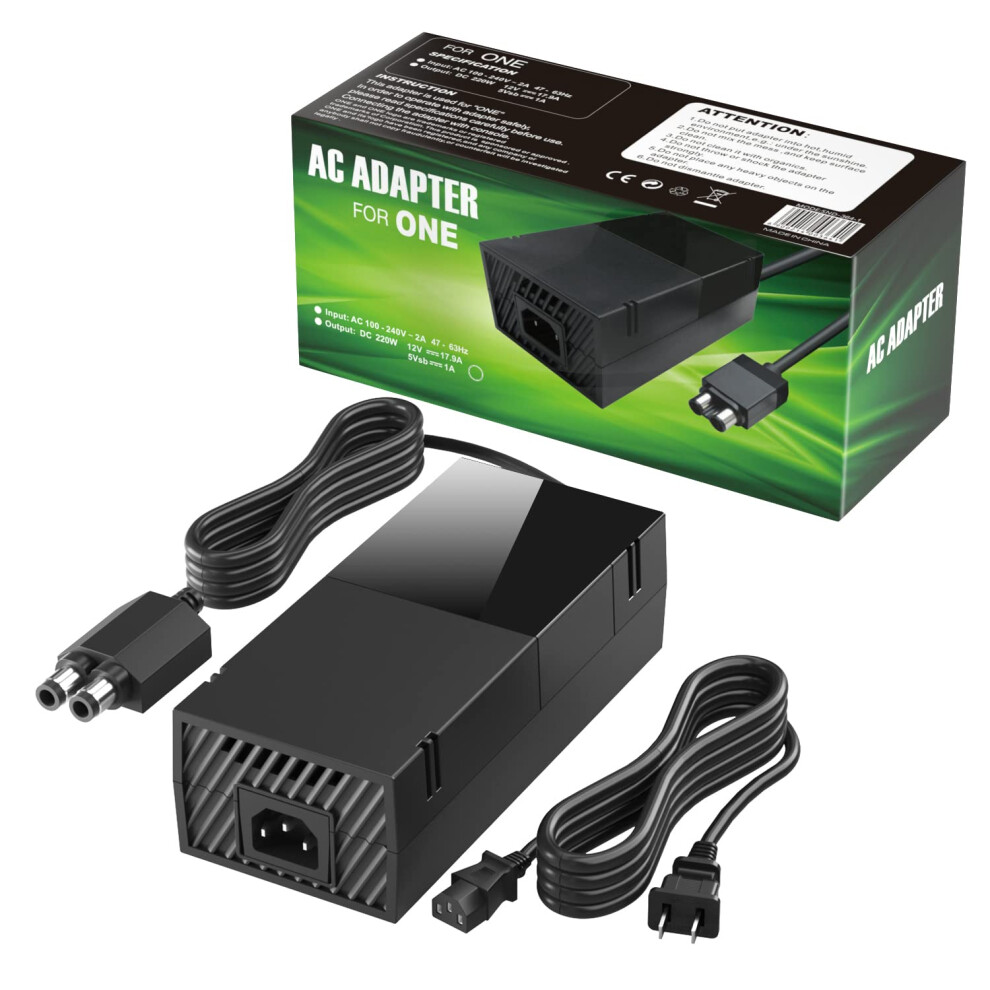 Power Supply Replacement For Xbox One With Noise Reduction Cooling And Worldwide Voltage Compatibility 9187378084960