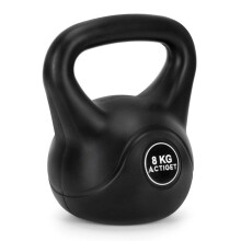 Kettlebell - SPRINGOS - 8 kg - Duurzaam ABS - Comfortabele grip - Ideaal voor thuis trainen