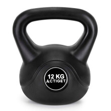 Kettlebell - SPRINGOS - 12 kg - ABS - Preto - Mixte