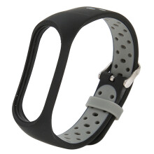 Pehmeä, kevyt ja kestävä vaihtoranneke, joka on yhteensopiva Xiaomi Mi Bandin kanssa, hikeä hylkivä, säädettävä rannehihna, mukava