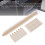 Slim Transparent Plastic Double Sided Filter Adhesive Strip 10mm x 1m 4