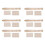 Slim Transparent Plastic Double Sided Filter Adhesive Strip 10mm x 1m 13