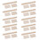 Slim Transparent Plastic Double Sided Filter Adhesive Strip 10mm x 1m 2