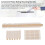 Slim Transparent Plastic Double Sided Filter Adhesive Strip 10mm x 1m 3