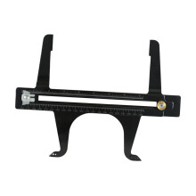 Brake Measuring Tool Steel Rear Drum Brake Lining Shoe Gauge for Accurate Setup