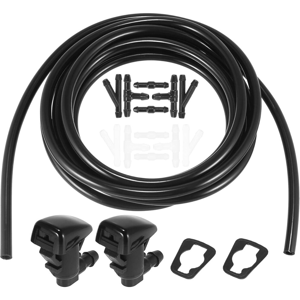 Windshield Washer Hose Kit For Jeep Grand Cherokee With Nozzles And Connectors, 15 Pcs Replacement 9187378086131