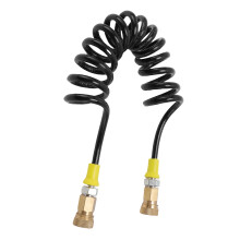 8mm Doppel-Frauen-Schnellkupplung für Luftschlauch 63MPa Messing Kunststoff für Tauchen