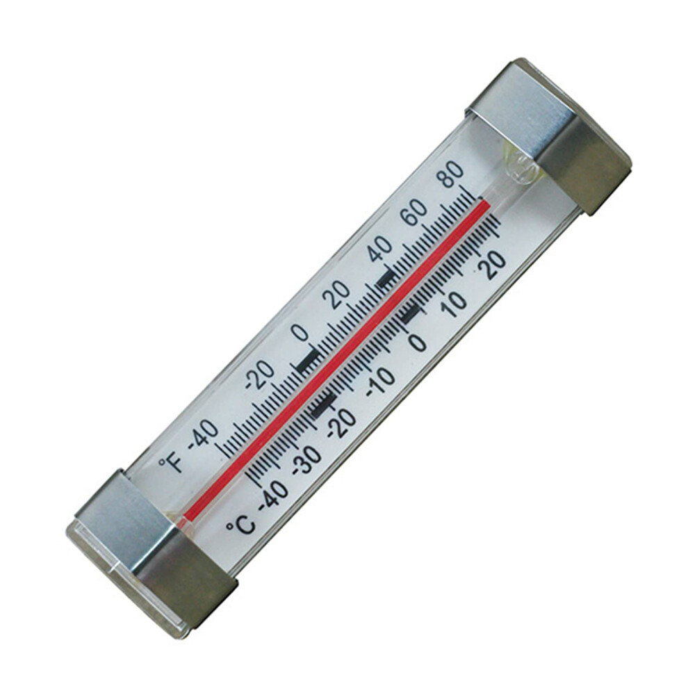 Refrigerator Thermometer with Clear Safe Zone Scale for Fridge and Freezer Temperature Monitoring