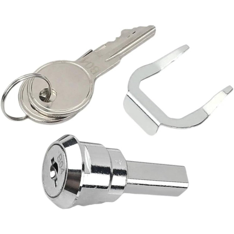 Silver Universal Toolbox Lock With 180 Rotation And Corrosionresistant Iron Cabinet Drawer Lock Set 9187378087879