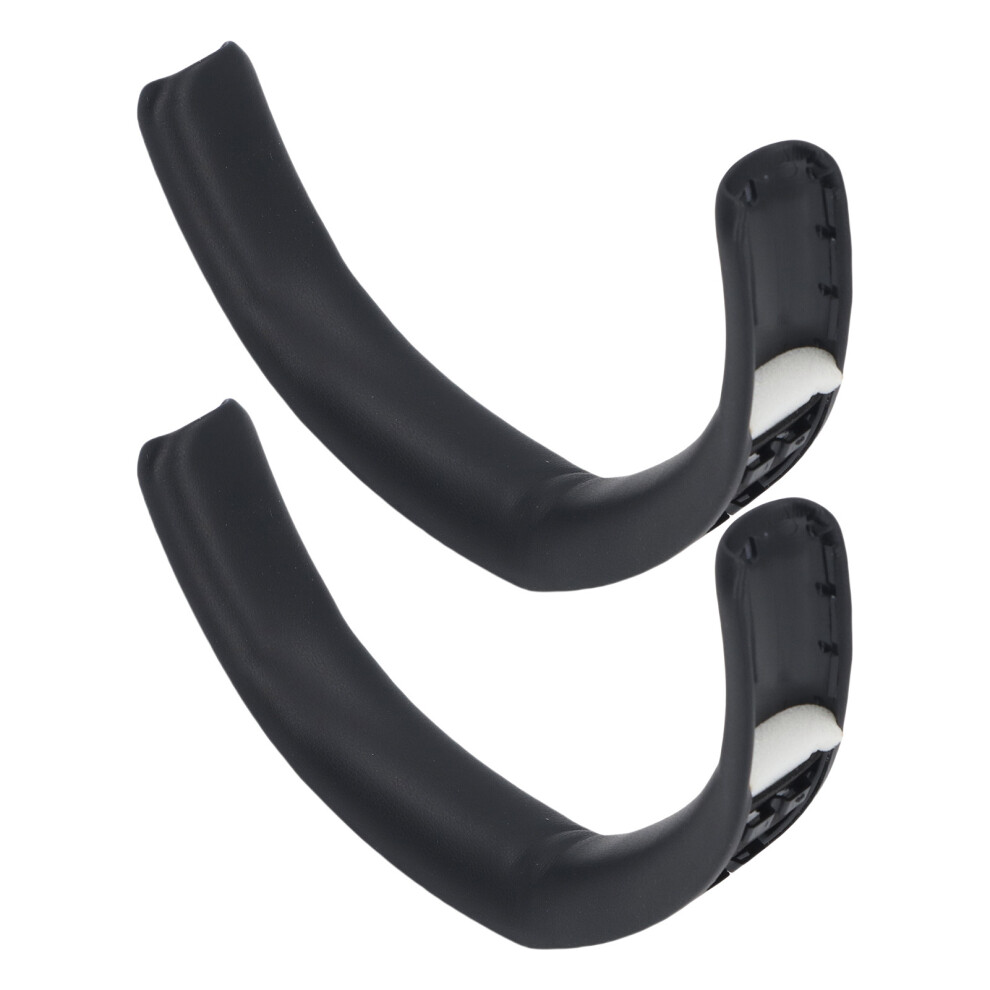 2Pcs Protein Leather Headband Pads For Qc Ultra Headphones Replacement Black 3201380648708