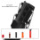 Universal Motorcycle Cup Holder, Fits 32-80mm Handlebar Diameter 5