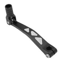CNC Aluminum Folding Motorcycle Gear Shift Lever for 50ml-150ml Bikes Black