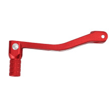 CNC Aluminum Motorcycle Gear Shift Lever for 50ml-150ml Bikes Red