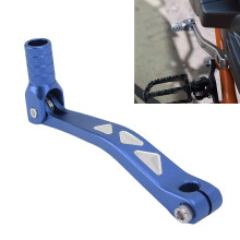 CNC-Aluminium-Motorradschalthebel für 50ml-150ml Motorräder Blau