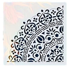 Reusable Corner Stencil for Painting on Wood Canvas Paper-B