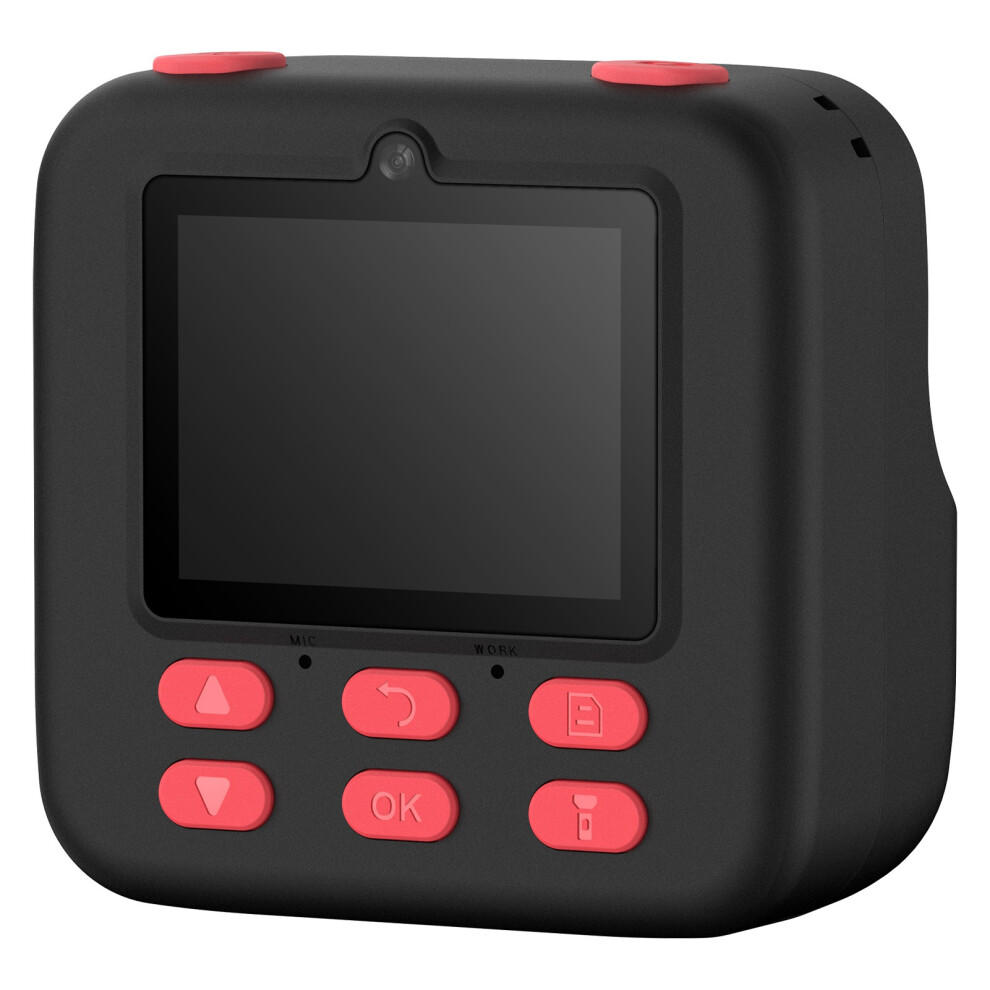 Children Instant Printing Camera 2.4" Screen 32Gb - Black/Red 7631383169850