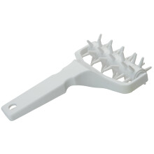 5 Inch Plastic Dough Docker Pizza Dough Roller Prevents Overrising and Ensures Even Cooking