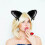 Αξεσουάρ μαλλιών Cosplay Neko με εύκαμπτη ουρά που ταιριάζει, μαλακό βελούδινο σχέδιο 4