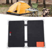 20W Foldable Double-Sided Monocrystalline Solar Panel Charger for Camping